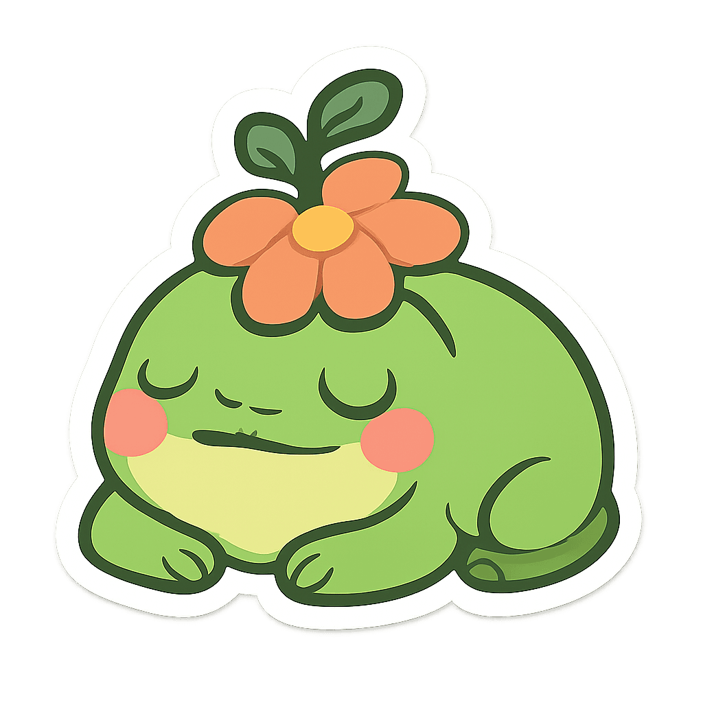 Tiny Flower Frog
